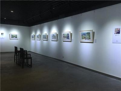 四川省文艺创作培训基地挂牌仪式暨“寻源——阿坝行水彩写生展”开幕